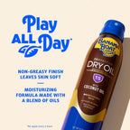 Banana Boat Protective Tanning Dry Oil Clear Spray Sunscreen Spf 15, 6Oz, Pack Of 3