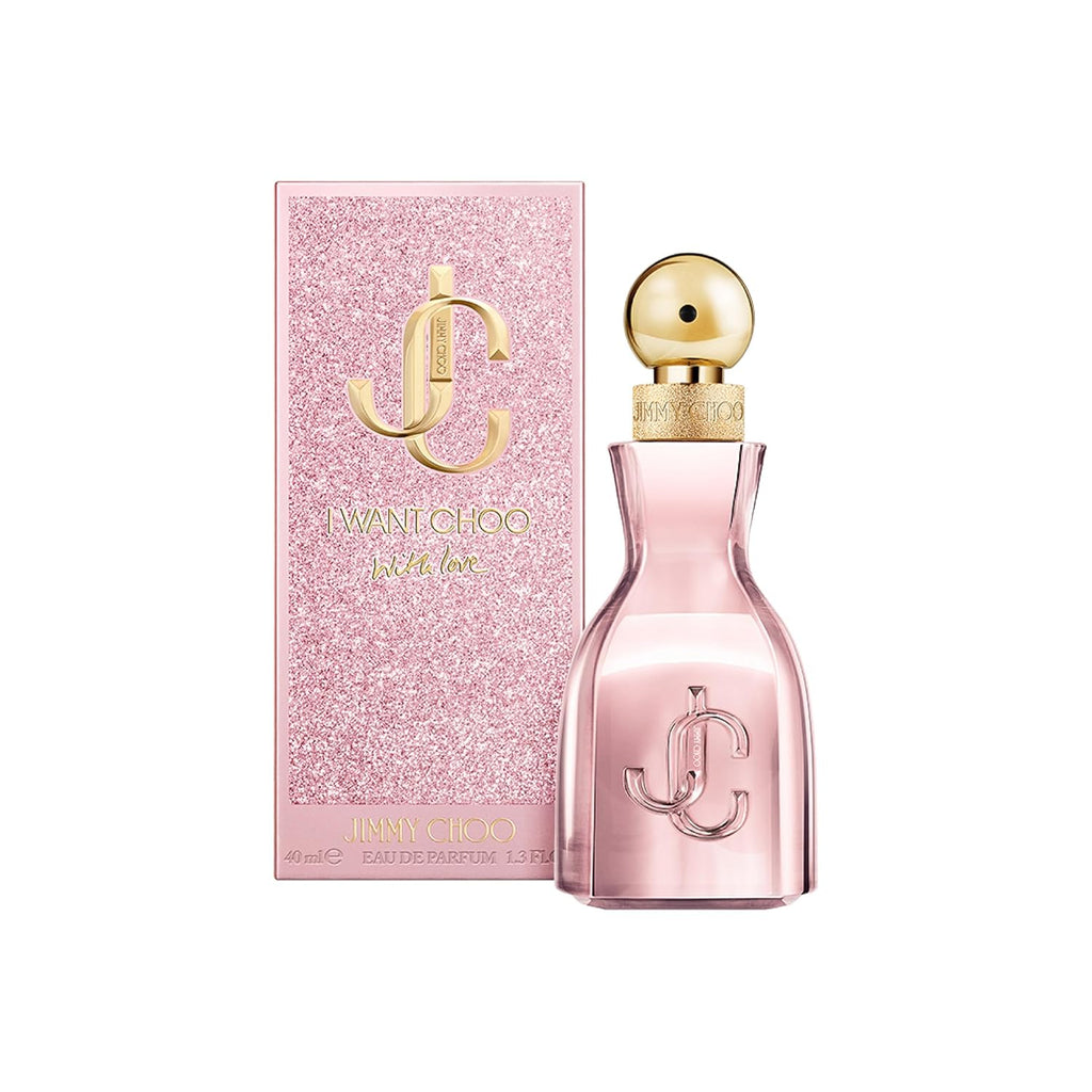 Jimmy Choo - I Want Choo With Love Eau de Parfum - Women's Fragrance - Floral & Ambery - With notes of Orange Flower Petals, Rose & Vanilla