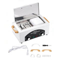 High-Temperature Cleaning Box for Metal Tools, 1.5L Capacity with Adjustable Timer 110V 300W, 122℉-428℉ Cleaning Cabinet for Nail Salons, Barbers & Home Use