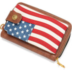 Montana West American Flag Phone Purse For Women Patriotic Crossbody Bag American Pride Cellphone Purse With Removable Strap