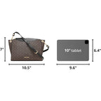 Calvin Klein Women'S Garnet Top Zip Crossbody