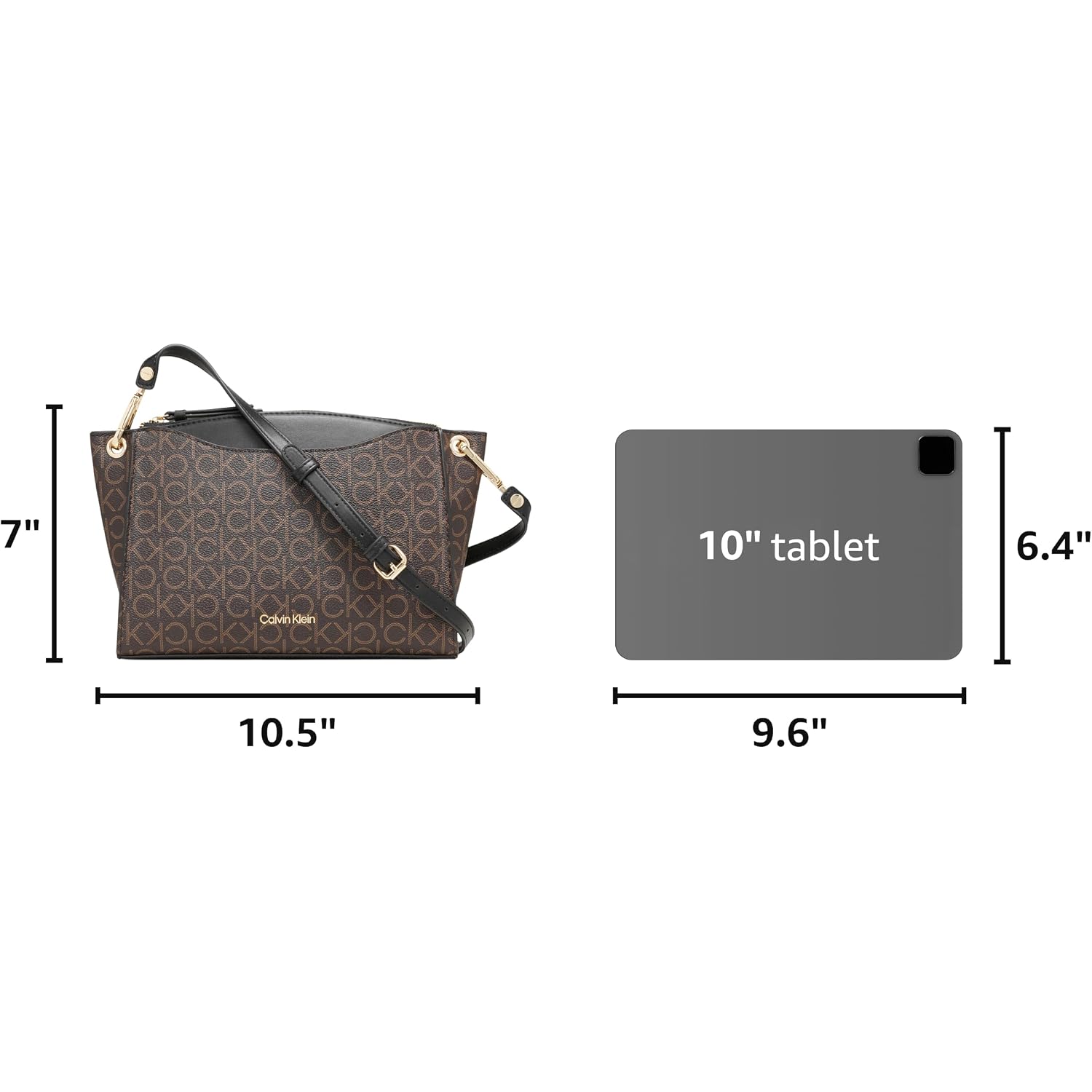 Calvin Klein Women'S Garnet Top Zip Crossbody