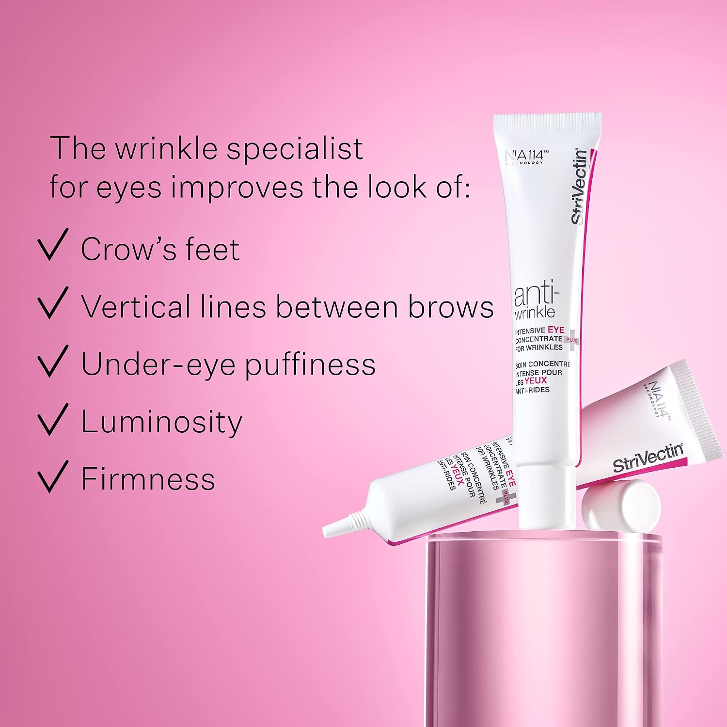 Strivectin Anti-Wrinkle Intensive Eye Cream Concentrate For Wrinkles Plus, Targets Crow'S Feet, Firmness, Puffiness And Dark Circles