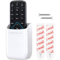Totalmount Hole-Free Remote Holder – Eliminates Need To Drill Holes In Your Wall (White Remote Control Holder, Quantity 1)