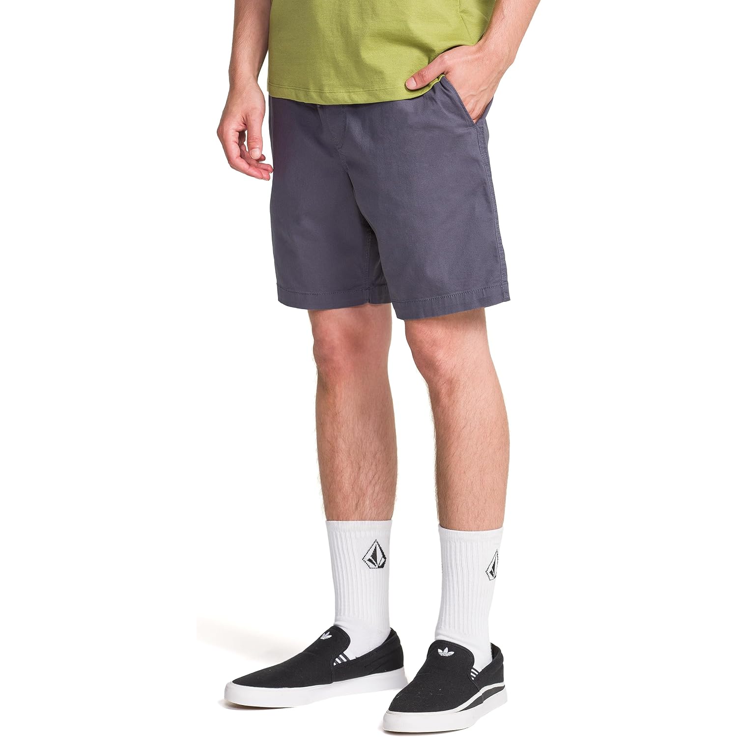 Volcom Men'S Road Trip Elastic Waist 19" Relaxed Fit Short
