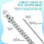 Sureio 3 Pcs Anklets Bracelet for Women Adjustable Diamond Tennis Cuban Style Link Anklets for Women Wedding Fashion Gifts