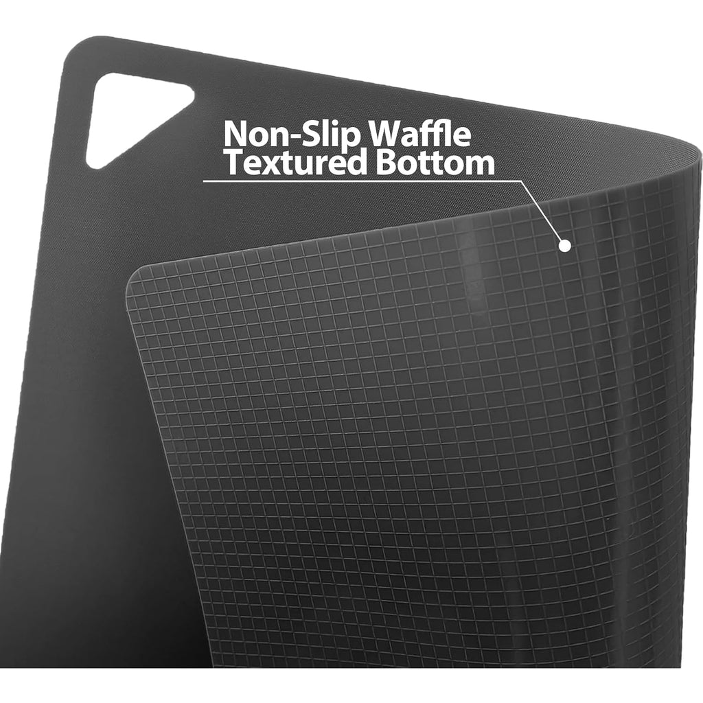 Wk Flexible Plastic Cutting Boards Mats For Kitchen, Flexible Non Slip Cutting Mat, Thin Cutting Sheets, Bpa Free, Dishwasher Safe, Multi Sizes
