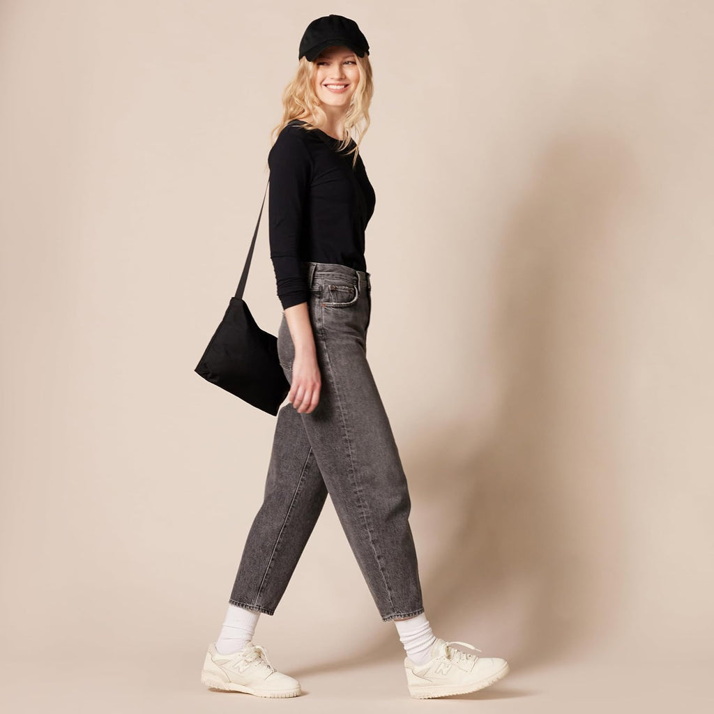 Women's Regular-Fit Long-Sleeve Crewneck T-Shirt (Available in Plus Size)