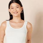 Amazon Essentials Women's Slim-Fit Scoop Neck Tank Tops, Pack of 4