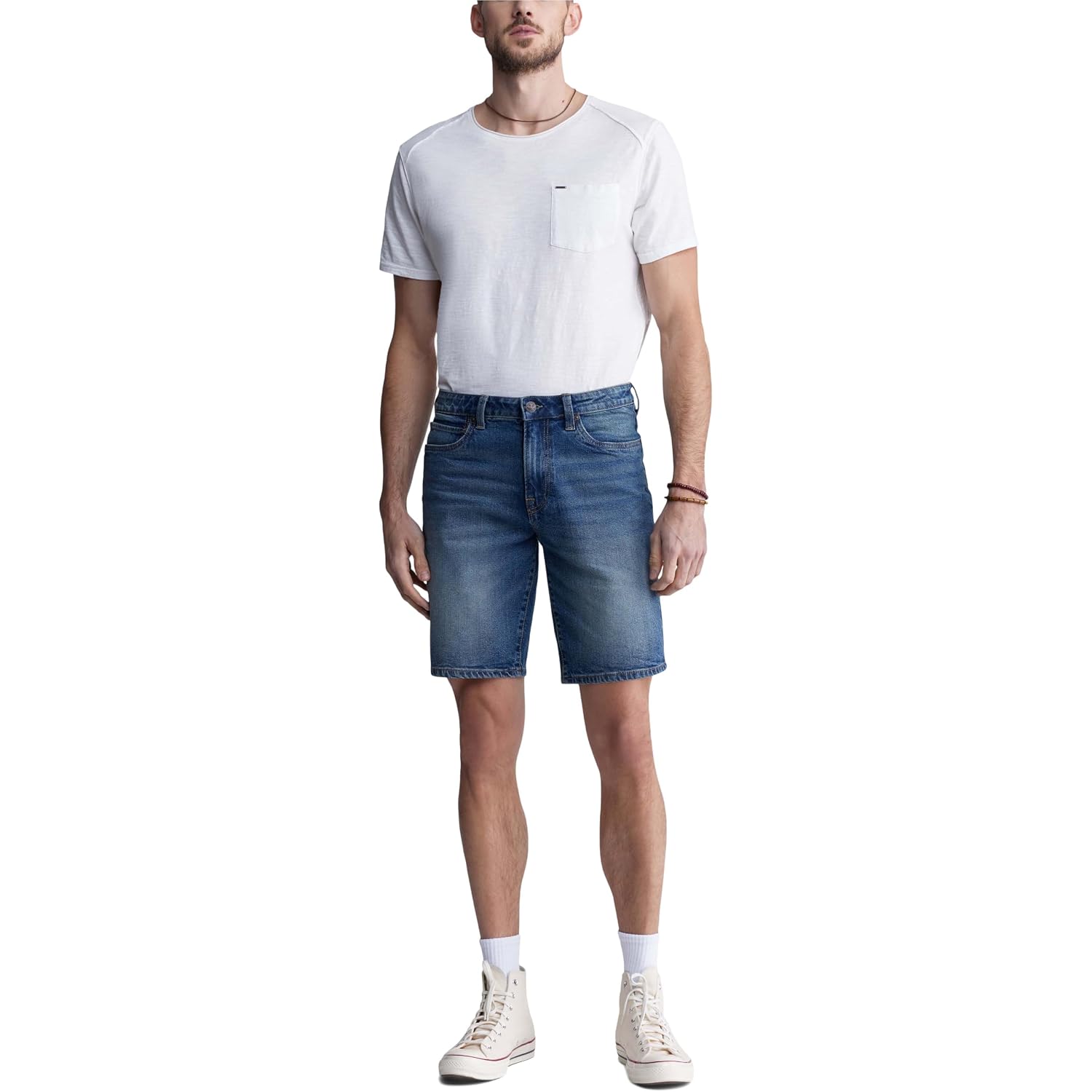 Buffalo David Bitton Men'S Relaxed Straight Dean Denim Shorts