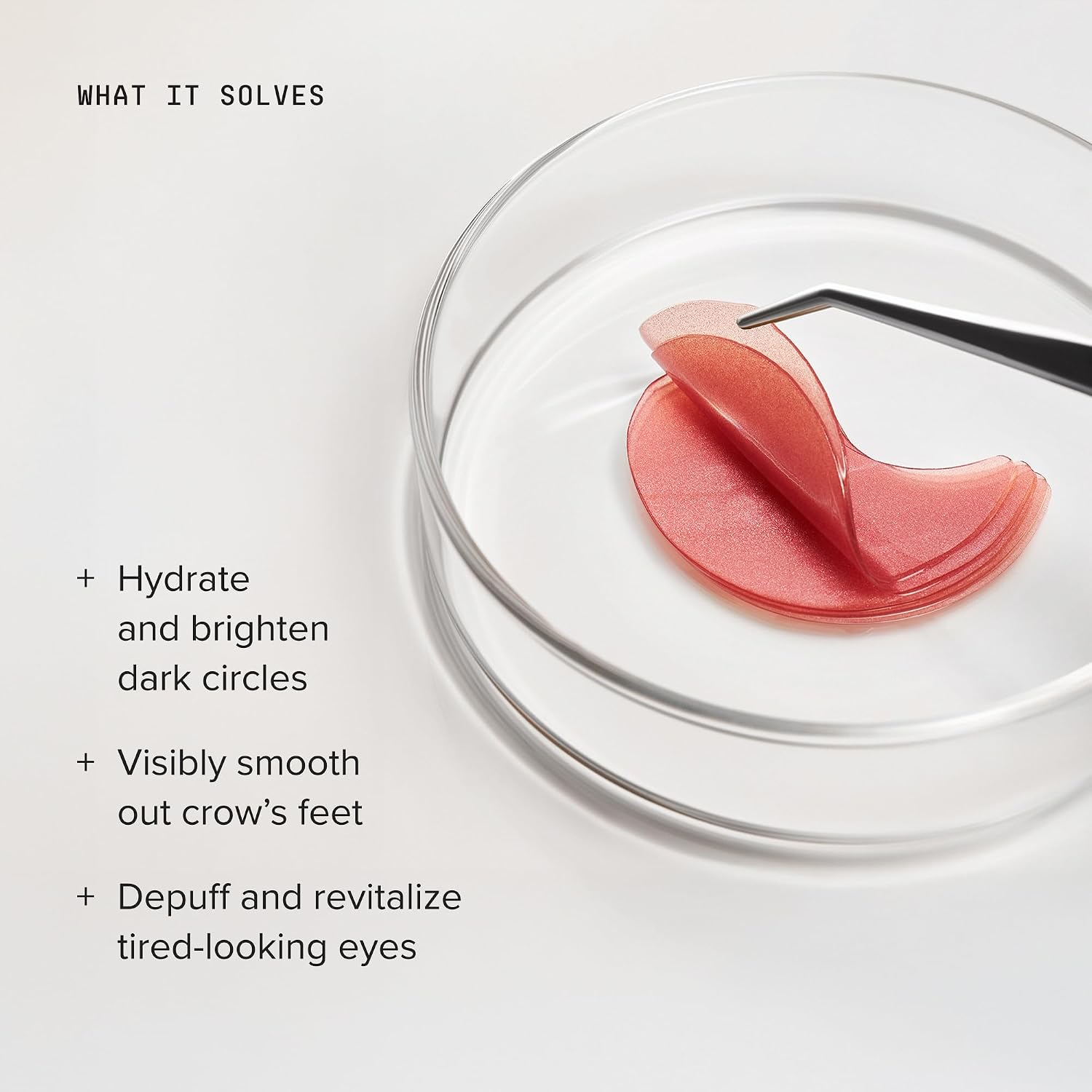 Drmtlgy Brightening Eye Masks – Biodegradable Hydrogel Under Eye Patches With Caffeine, Peptides, Hyaluronic Acid & Niacinamide – Depuff, Hydrate & Smooth Dark Circles – 60 Count