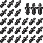 60 Pieces Drip Irrigation 1/4" Barbed Tubing End Plugs,Barbed Connectors End Cap For Drip Or Sprinkler Systems