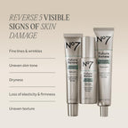 No7 Future Renew Damage Reversal Anti Aging Serum For Face - Face Serum For Women With Peptides To Support Skin Repair - Helps Reduce Fine Lines, Wrinkles, Dryness & Uneven Tone (0.84 Fl Oz)