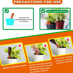 Tkscusr Plant Self-Watering Stakes-15 Pack Terracotta Automatic Plant Waterer Devices Auto-Water Irrigation System For Indoor/Outdoor Plants