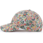 Floral Baseball Cap Cotton Dad Hat Adjustable Print Ball Cap for Women