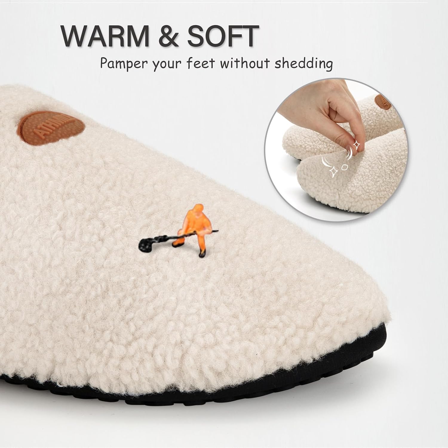 House Slippers For Women Men Indoor Barefoot Slippers Socks Furry Slip On House Shoes Cozy Comfy For Home Bedroom Travel Yoga