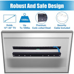 Studless Drywall Tv Mount For 13-55 Inch Tvs, No Stud Tv Wall Bracket Max Vesa 400X400Mm Up To 100 Lbs Universal Fits Most Led Lcd Plasma Flat/Curved Screen Tvs & Monitors-Upgraded Bubble Level