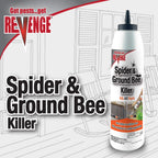 Revenge Spider & Ground Bee Killer, 10 Oz Ready-To-Use Dust Treatment | For Indoors And Outdoors, Repels Ants, Repels Bees, Repels Roaches, Repels Spiders