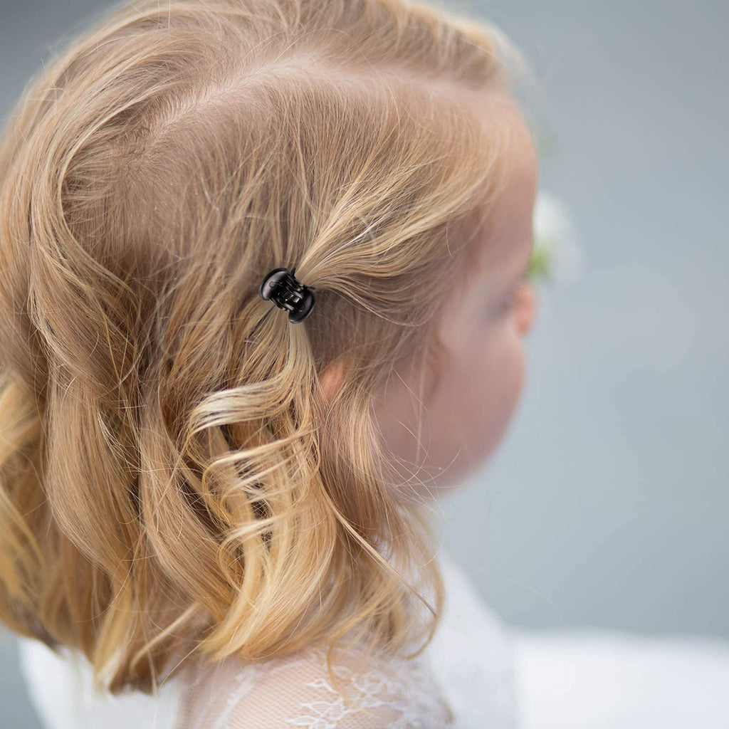 36 Pcs Durable Mini Hair Claw Clips, Great For Design Kids And Adult Hairstyles, Decroation Buns, Pining Bangs, Strong Grip, Multifunction Clamp Clips.(3 Colors)