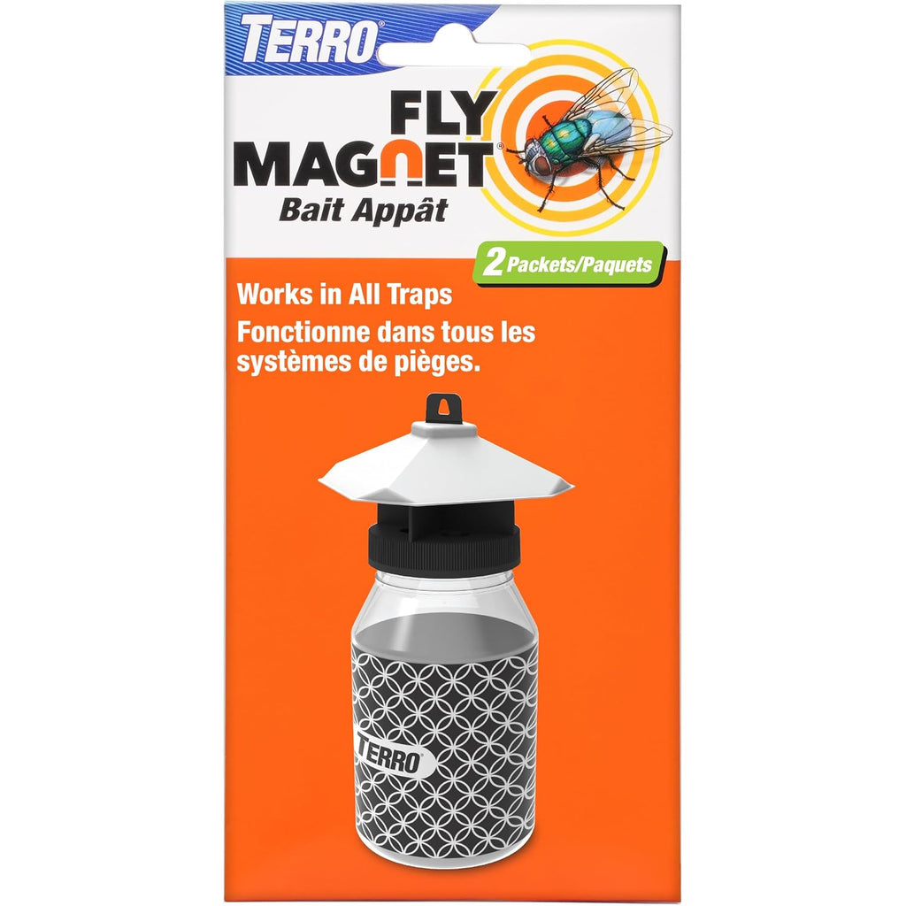 Terro T382 Fly Magnet Replacement Bait - 2 Fly Magnet Trap Attractants