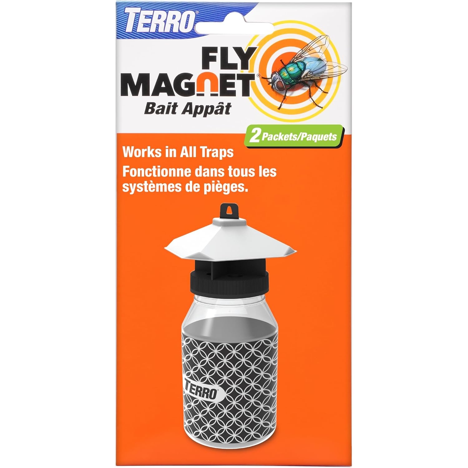 Terro T382 Fly Magnet Replacement Bait - 2 Fly Magnet Trap Attractants