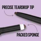 Maybelline Express Brow 2-In-1 Pencil And Powder Eyebrow Makeup, Blonde, 1 Count