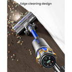 Cordless Vacuum Cleaner, Upgraded 650W 55Kpa 70Mins Cordless Stick Vacuum Cleaner With Self-Standing And Touch Screen, Anti-Tangle Wireless Vacumm, Vacuum Cleaners For Home/Pet Hair/Carpets/Floors