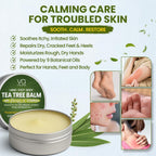 VITAL AFFAIR Tea Tree Oil Balm – Soothing Care for Rashes, Athlete’s Foot, Jock Itch, Bug Bites, Folliculitis, Cracked Feet, Dry, Flaky, Irritated Skin – For All Ages & Sensitive Skin - 2 oz