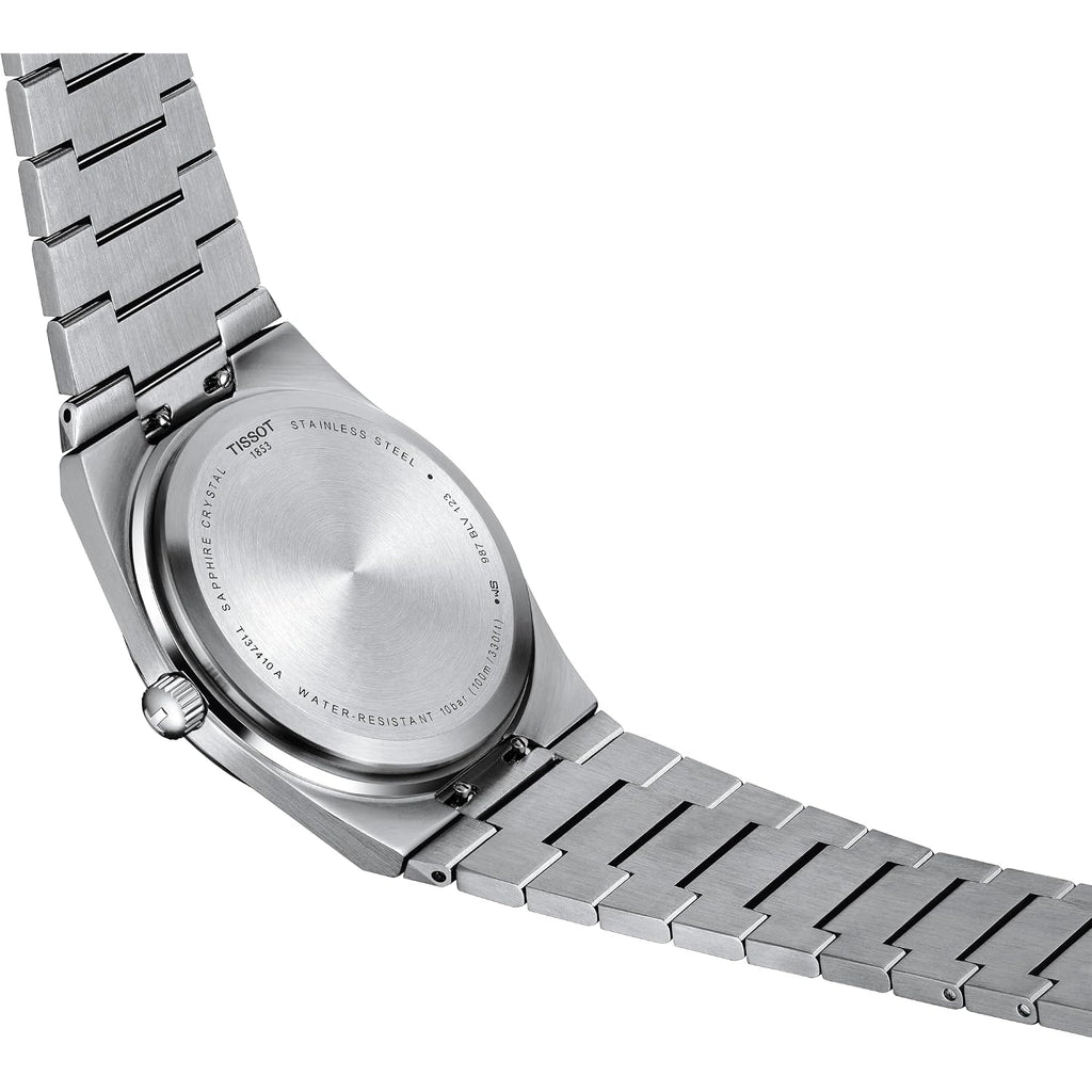 Tissot Men'S Prx 316L Stainless Steel Case Dress Watch Grey T1374101104100
