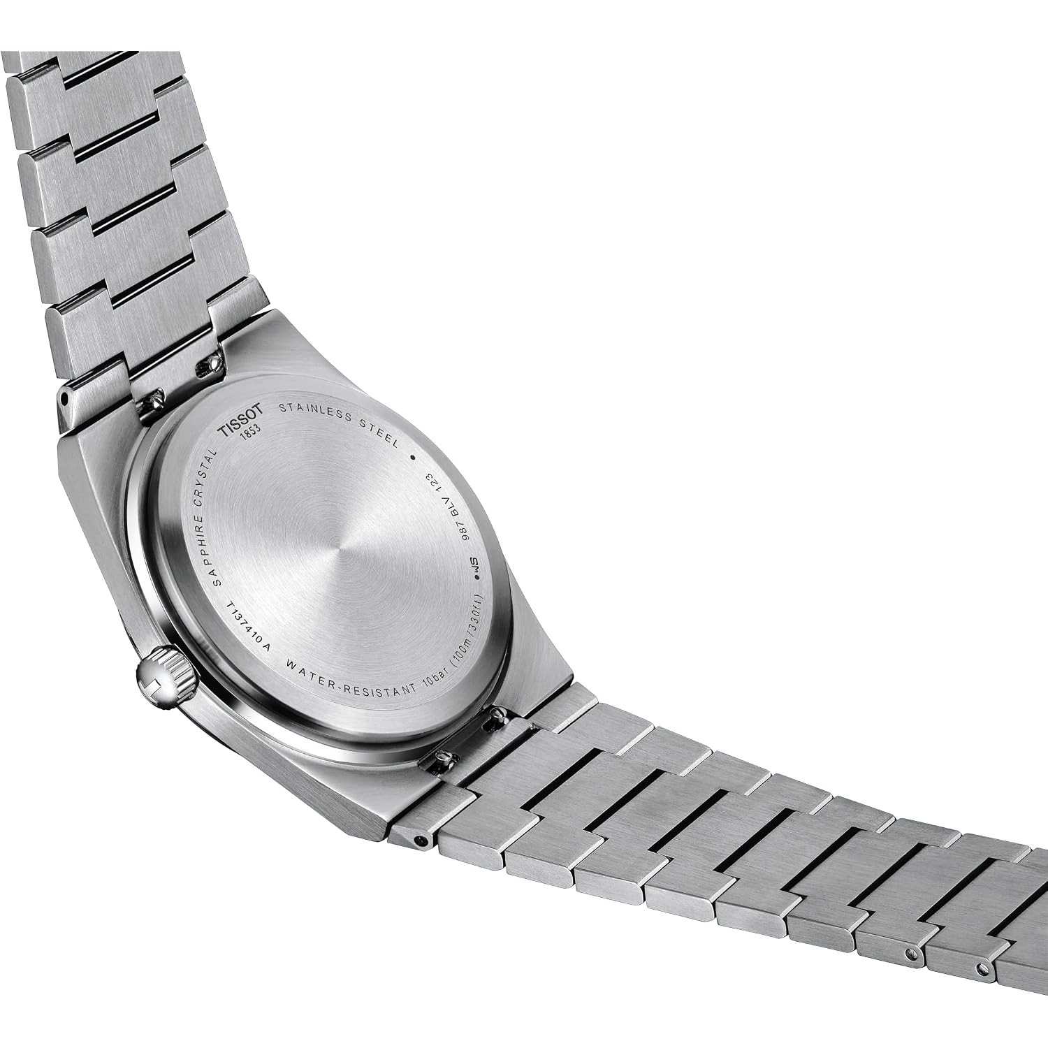 Tissot Men'S Prx 316L Stainless Steel Case Dress Watch Grey T1374101104100
