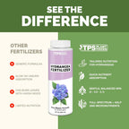 Hydrangea Fertilizer – Liquid Plant Food For Bigger Blooms, Rich Flower Color & Stronger Root Development, 8 Oz