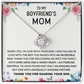 To My Boyfriends Mom Necklace, Mothers Day Gifts For Boyfriends Mom From Girlfriend, Personalized Gifts For Mother In Law, Mother's Day Necklace, Best Birthday Present Christmas