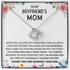 To My Boyfriends Mom Necklace, Mothers Day Gifts For Boyfriends Mom From Girlfriend, Personalized Gifts For Mother In Law, Mother's Day Necklace, Best Birthday Present Christmas