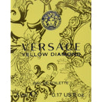 Versace Yellow Diamond Eau De Toilette Spray For Women, 0.17 Fl Oz (Miniature)