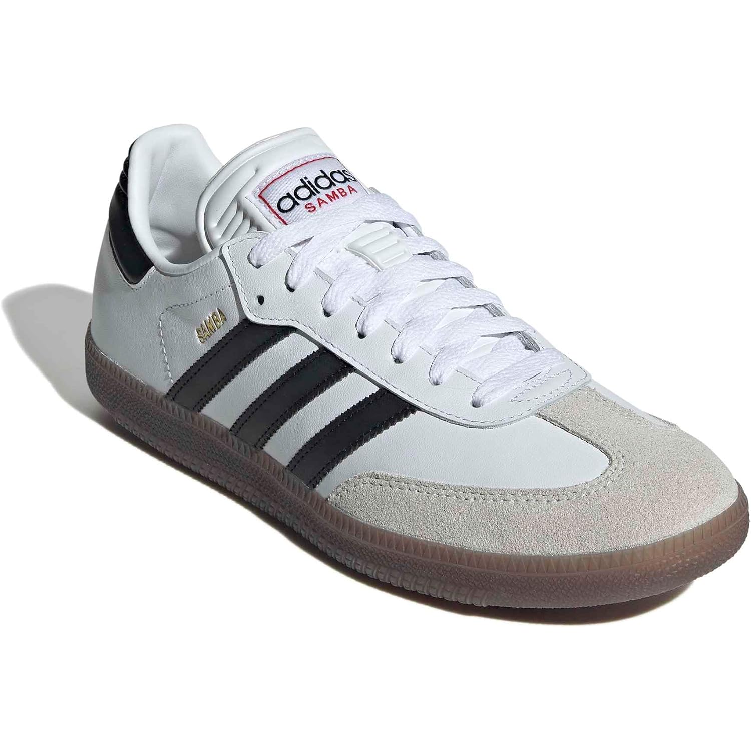 Adidas Mens Samba Lace Up Sneakers Shoes Casual - Black