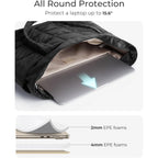 BAGSMART Expandable Tote Bag for Women, Puffer Work Tote Handbag, Quilted Carry On Bag for Travel Gym