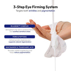 Collagen Eye Patches Premium Pdrn Under Eye Patches For Wrinkles With Peptides Firming & Hydrating Korean Skincare Eye Mask For Women, 5 Sheets