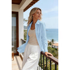 Women's Button Down Long Sleeve Fitted Stretch Dress Shirts Wrinkle Free Work Blouses Collared Business Casual Tops
