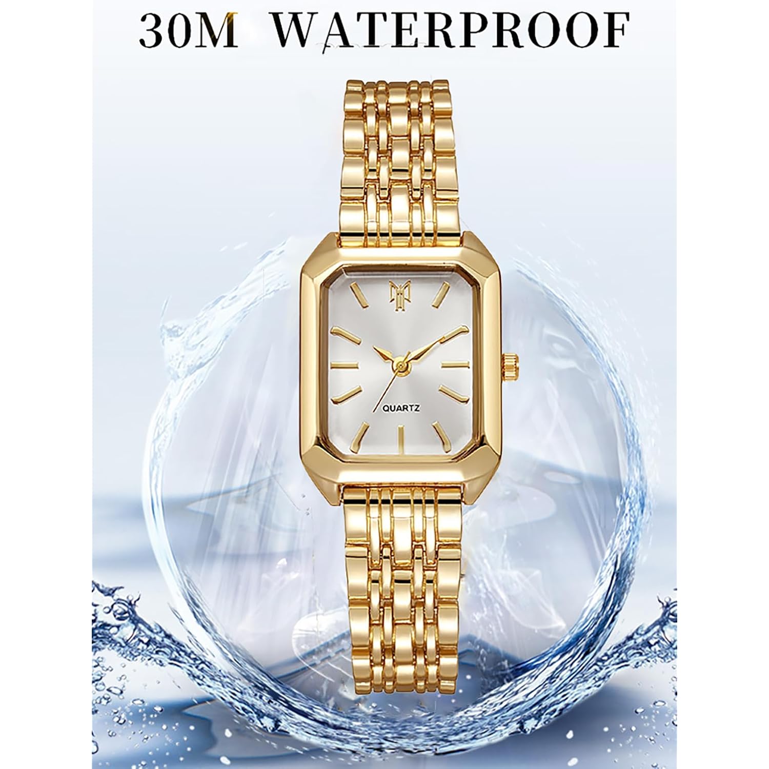 Bestkang Watches For Women Wrist Watches Steel Strap Womens Watch Casual Fashion Simple Square Quartz Wristwatch
