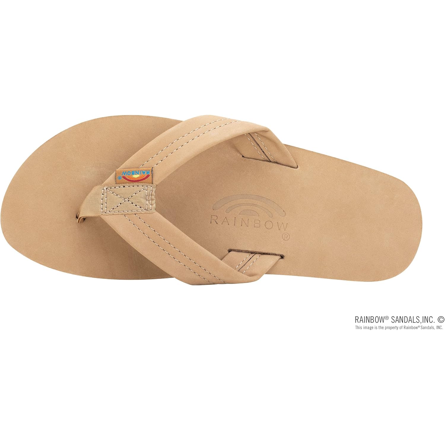 Rainbow Sandals Men'S Single Layer Premier Leather