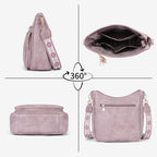 KITEVIUN Medium Crossbody Bags for Women Trendy, Women's Butterfly Shoulder Handbags with Tassel