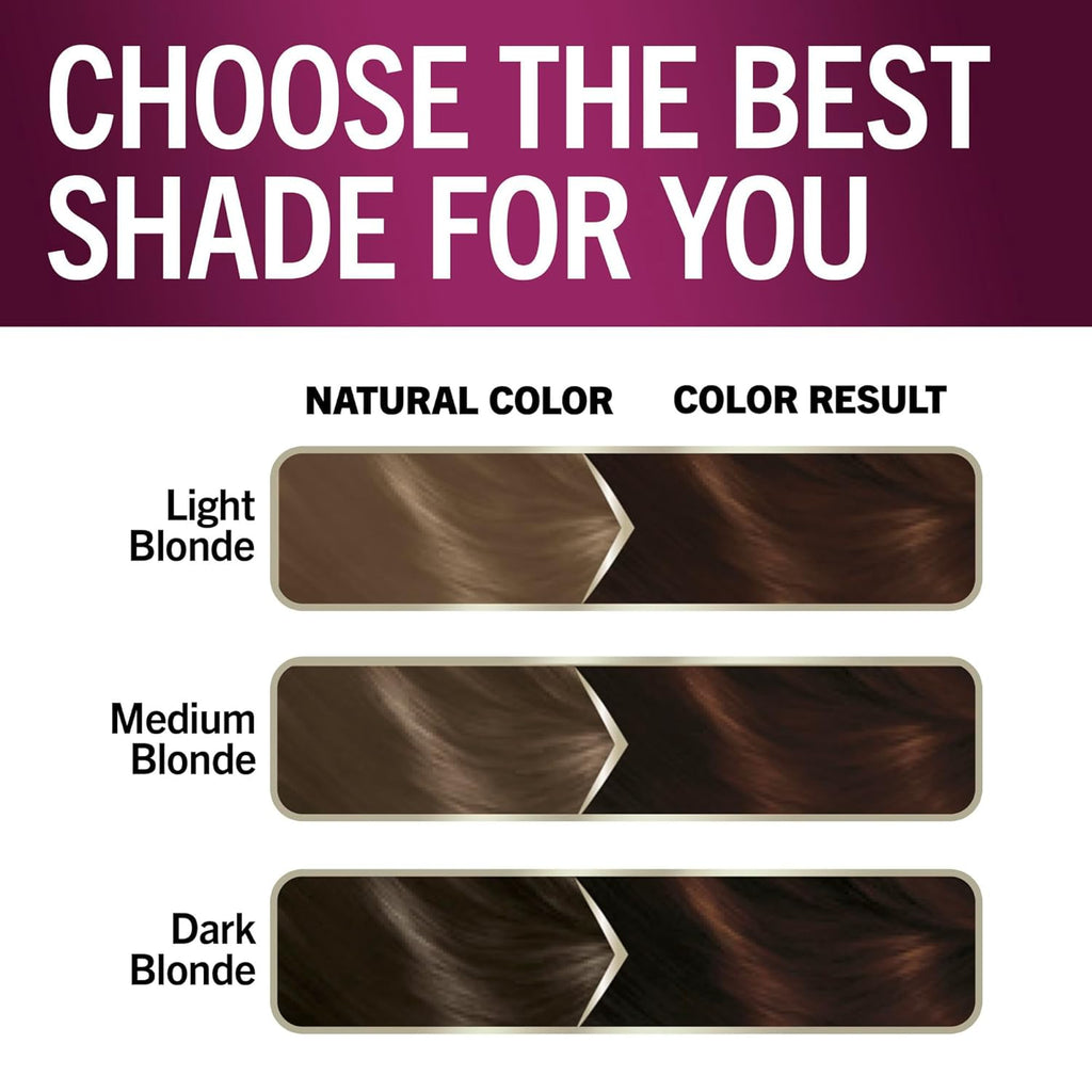 Schwarzkopf Keratin Permanent Hair Dye Cream, 4.6 Intense Cocoa, Professional Quality Color for Up to 100% Gray Coverage, Bond Enforcing System