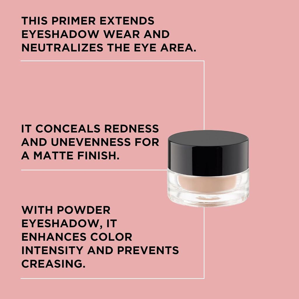 Artdeco All In One Eye Primer - Long-Lasting Eyeshadow Base, Neutralizing & Concealing - Makeup Primer For Vibrant, Crease-Free Eye Makeup – 0.17 Fl. Oz