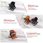 6 Pieces Hair Claw Clips, Morhom 1.3 Inch Jaw Clips For Thick Or Medium Hair