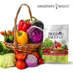 Gardeners Basics Survival Vegetable Seeds Garden Kit Over 16,000 Seeds Non-Gmo And Heirloom, Great For Emergency Bugout Survival Gear 35 Varieties Seeds For Planting Vegetables 35 Free Plant Markers