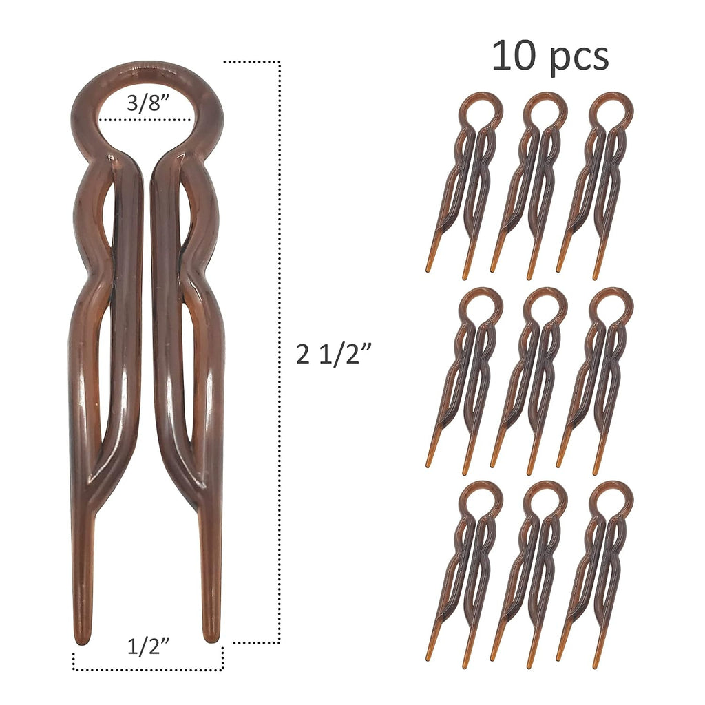 Magic-Grip Hair Pins Set Of 10 By Good Hair Days Color: Shell