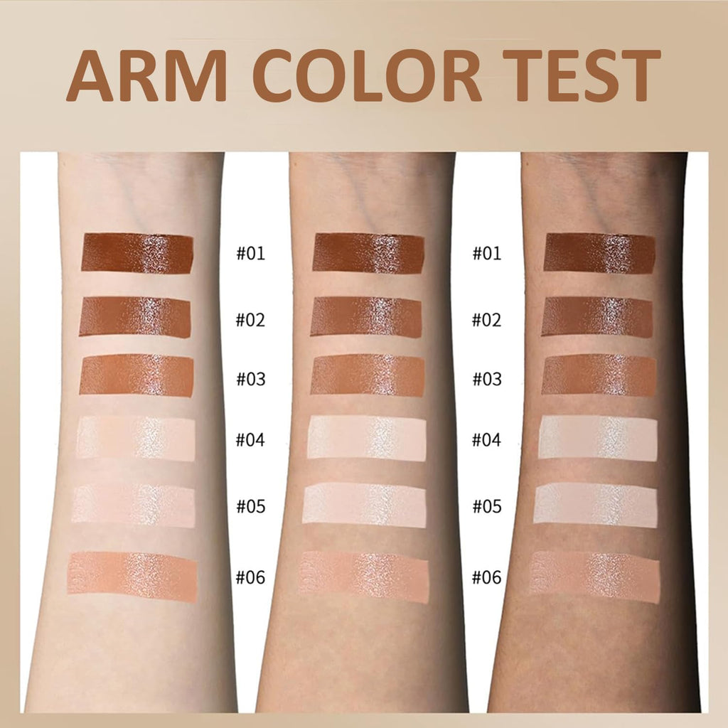 Beauty Balm Serum Boosted Skin Tint, Foundation Stick, Tinted Moisturizer for Face, Full Coverage Foundation, Concealer Stick for Foundation Makeup, Contour Sticks for Face Makeup, Dewy Finish (#06)