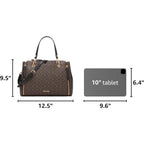 Calvin Klein Bubble Lamb Novelty Organization Satchel