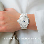 Seiko Automatic Watch For Men - Presage Collection - Stainless Steel, Water-Resistant 50M