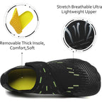 Water Shoes Mens Womens Quick-Dry Barefoot Swim Beach Pool Shoes Aqua Yoga Socks For Hiking Walking Diving Surf Outdoor Water Sports
